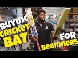 Buying New Cricket Bat For Beginners - VLOG| How to buy new cricket bat? | Nothing But Cricket