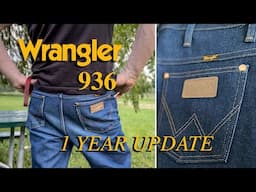 Wrangler 936 Cowboy Cut Slim Fit - 1 YEAR UPDATE