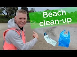 We cleaned a beach with Sustainable Coastlines!