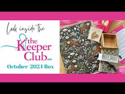 October Keeper Club Details & Official Unboxing