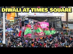 Celebrating Diwali At Times Square 2024 | SHIVAAY DANCE ACADEMY | Diwali in America