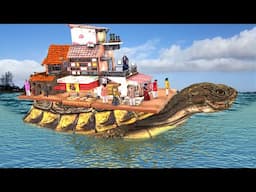 Giant Tortoise Boat House Jadui Tortoise Wooden House Hindi Kahani Hindi Moral Stories Comedy Video