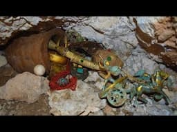 Shocking Gold Treasure Found in Devil's Cave! Treasure Map & Metal Detector Discovery