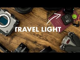 My ESSENTIAL Camera Gear For Travel Filmmaking