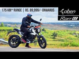 Oben Rorr EZ First Ride Review | 175 km IDC Range | Rs. 89,999/- onwards