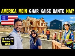 America Mein GHAR Kaise Bante Hai? 🇺🇸 |Housing Cost In America | Indian Muslim House Tour IN USA