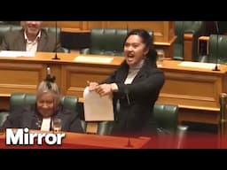 Māori Haka protest suspends New Zealand parliament