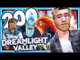 Disney Dreamlight Valley Part 200! Welcome to Storybook Vale, Flynn, Merida and Hades! DLC