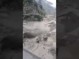 Mohandri is a union council of Mansehra District.Due to today's rain, the Manwar Nala overflowed aga