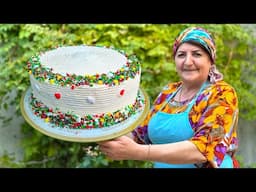 Grandma's Fabulous Classic Vanilla Cake Recipe: Make Your Own Birthday Cake!