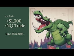 +$1,000 NASDAQ TRADE | My System | June 25th 2024