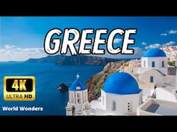 Greece 4K - Exploring Greece's Breathtaking Landscapes in 4K with Relaxing Music