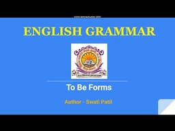 English Grammar To Be Forms in Future Tense