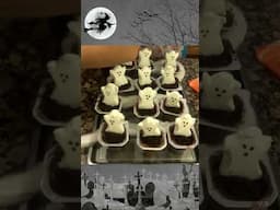 Last Minute Halloween Dessert: Ghosts In The Graveyard