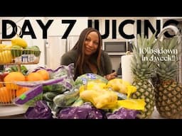 Day 7 of 30 Day Juice Fast 10lbs down | Grocery Haul for a week w/prices