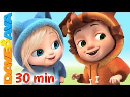 😊 One Potato, Two Potatoes and More Nursery Rhymes | Brush Your Teeth | Baby Songs by Dave and Ava 😊