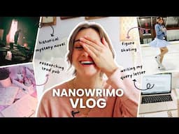 a 100% honest vlog about my nanowrimo so far... it's chaotic