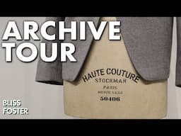 Touring a Massive Fashion Archive