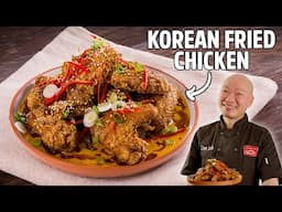 Soy & Garlic Korean Fried Chicken Recipe!