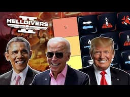 US Presidents Rank Every Stratagem in Helldivers 2