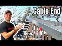 Want a ROCK SOLID Gable End Wall? Watch This Now!