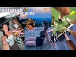 summer moments with my friends!! 🥰 | hike, cookie delivery, tennis