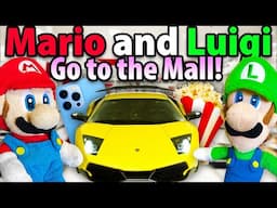 Crazy Mario Bros: Mario and Luigi Go To The Mall!