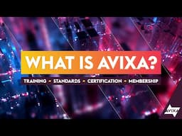 What is AVIXA? | The Audiovisual Integrated Experience Association