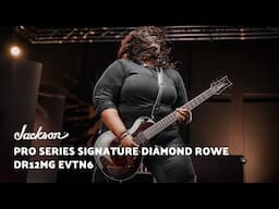 Tetrarch's Diamond Rowe Unveils Her New Signature Pro Series DR12MG EVTN6 | Jackson Guitars