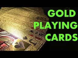 24 KARAT GOLD PLAYING CARDS