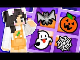 💜Minecraft BUT Every Room is a Different HALLOWEEN EMOJI