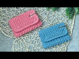 How to Crochet mini purse for beginners.  Free Crochet Purse Patterns Crochet Mini Bag