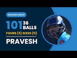 Unbelievable Pravesh's 101 in 36 Balls! Bhojpuri Dabanggs Set a Giant Target for Kerala Strikers