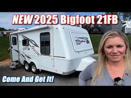 NEW 2025 Bigfoot 21FB Tour & 2023 Bigfoot 25 Rear Twin