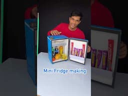 How to make mini refrigerator at home #hackerjp #shorts