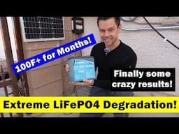 Crazy LiFePO4 Degradation Achieved!! Check out the results