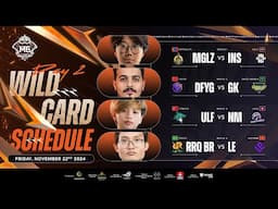 🔴 LIVE | M6 Wild Card Stage | DAY 2