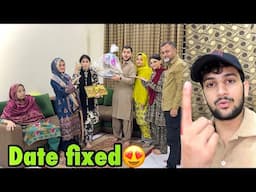 Finally chote bhai ki shadi date fixed hogaye😍 | susral wale ai ghar damadas ko dekhne😳