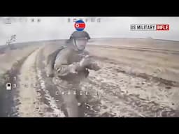 North Korean soldiers mercilessly blown up by Ukrainian FPV drones while fleeing a siege