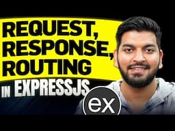 Request / Response / Testing / Routing in ExpressJS