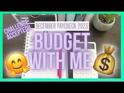 I’M BACK 💕| DECEMBER 2023 BUDGET WITH ME | BUDGET WITH ME | BUDGET BY PAYCHECK