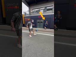 PHOTO BOMB! Sean Garnier⚽️ vs Pascal Siakam🏀feat Max Verstappen 🤣 #football #basketball #formula1