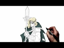 How To Draw Achilles | Step By Step | Hades