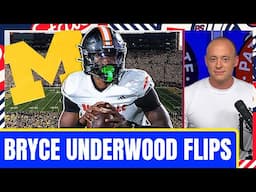 Bryce Underwood Flips From LSU To Michigan - Josh Pate Reaction