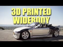 How to make Carbon Fiber Widebody with a 3D Printer