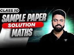 CBSE Sample Paper 2024-25 | Class 10 Maths | By Harsh Sir