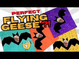 5 TIPS How I Make Perfect Flying Geese😳🦇🦇