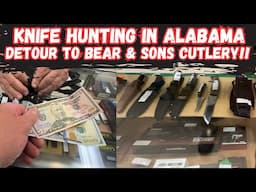 Hunting For Knives in Alabama On A Detour To Bear & Sons Cutlery!