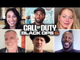 Black Ops 6 Cast re-enact voice lines from the Game