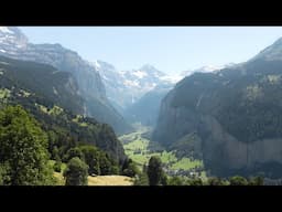 Hiking in the Lauterbrunnen Valley